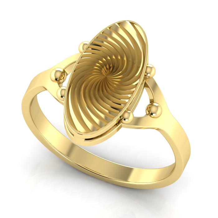 Moteriškas auksinis žiedas