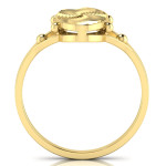 Moteriškas auksinis žiedas 2