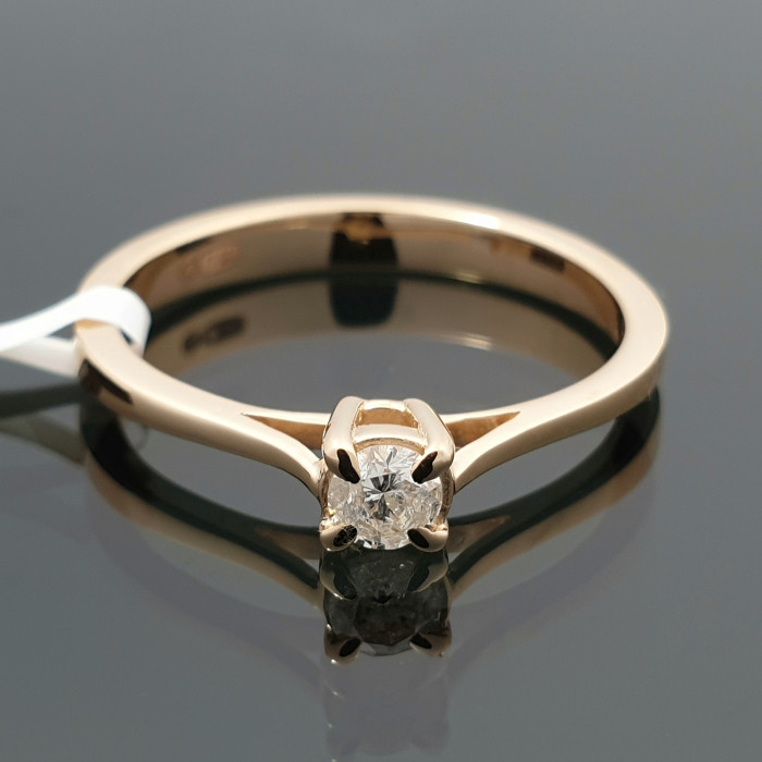 Sužadėtuvių žiedas su deimantu (2038)
