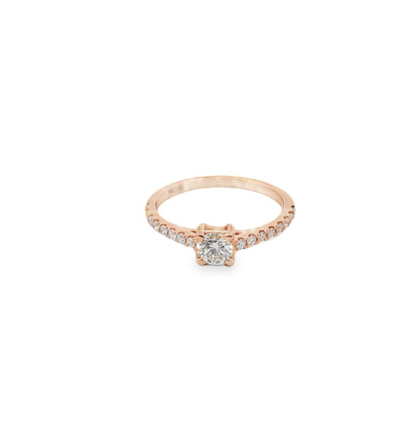 Engagement ring with diamonds (2335)