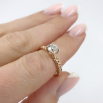 Modern Diamond Engagement Ring (2289) 2