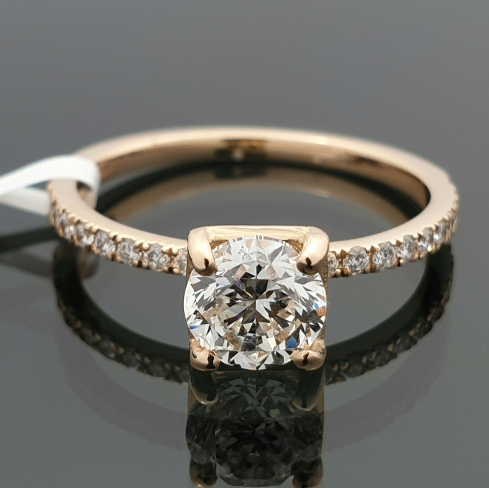 Engagement ring with diamonds (2297)