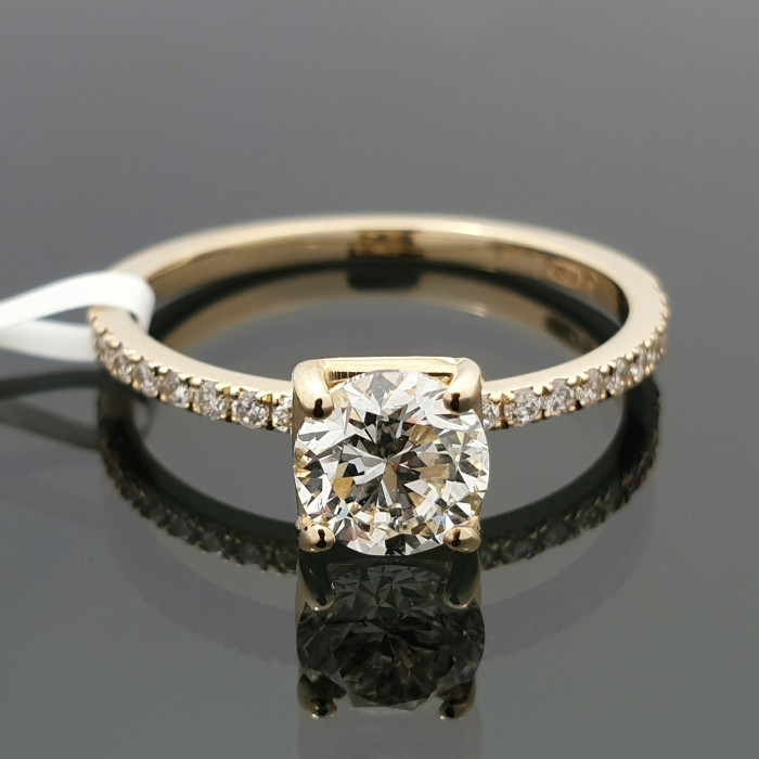 Engagement ring with diamonds (2298)