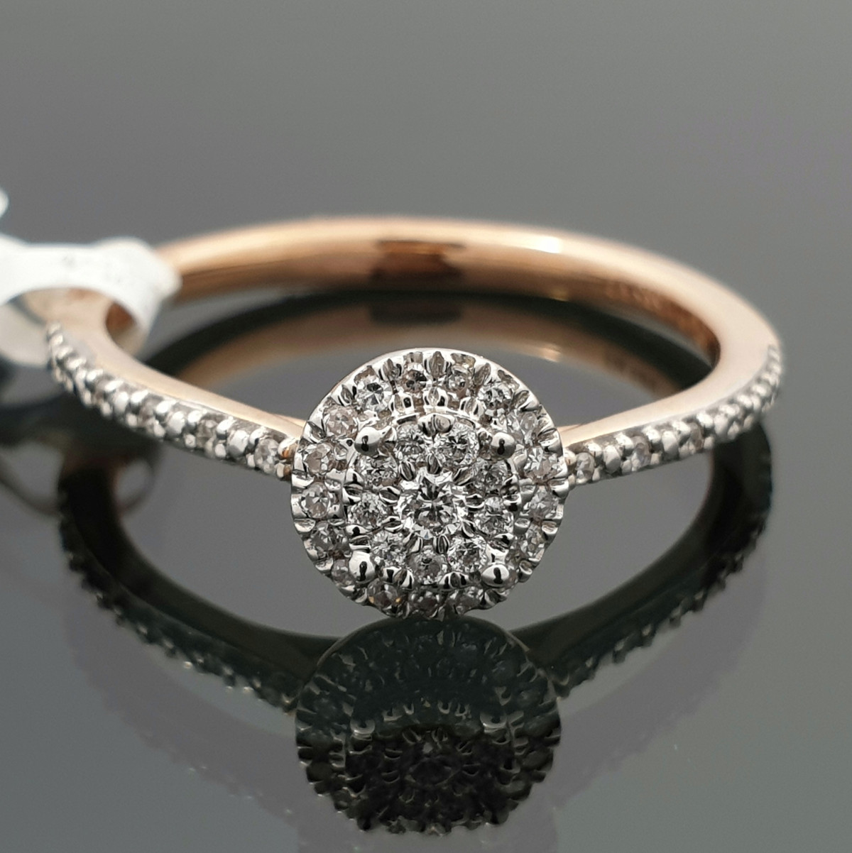 Halo Diamond Engagement Ring (1656) 1