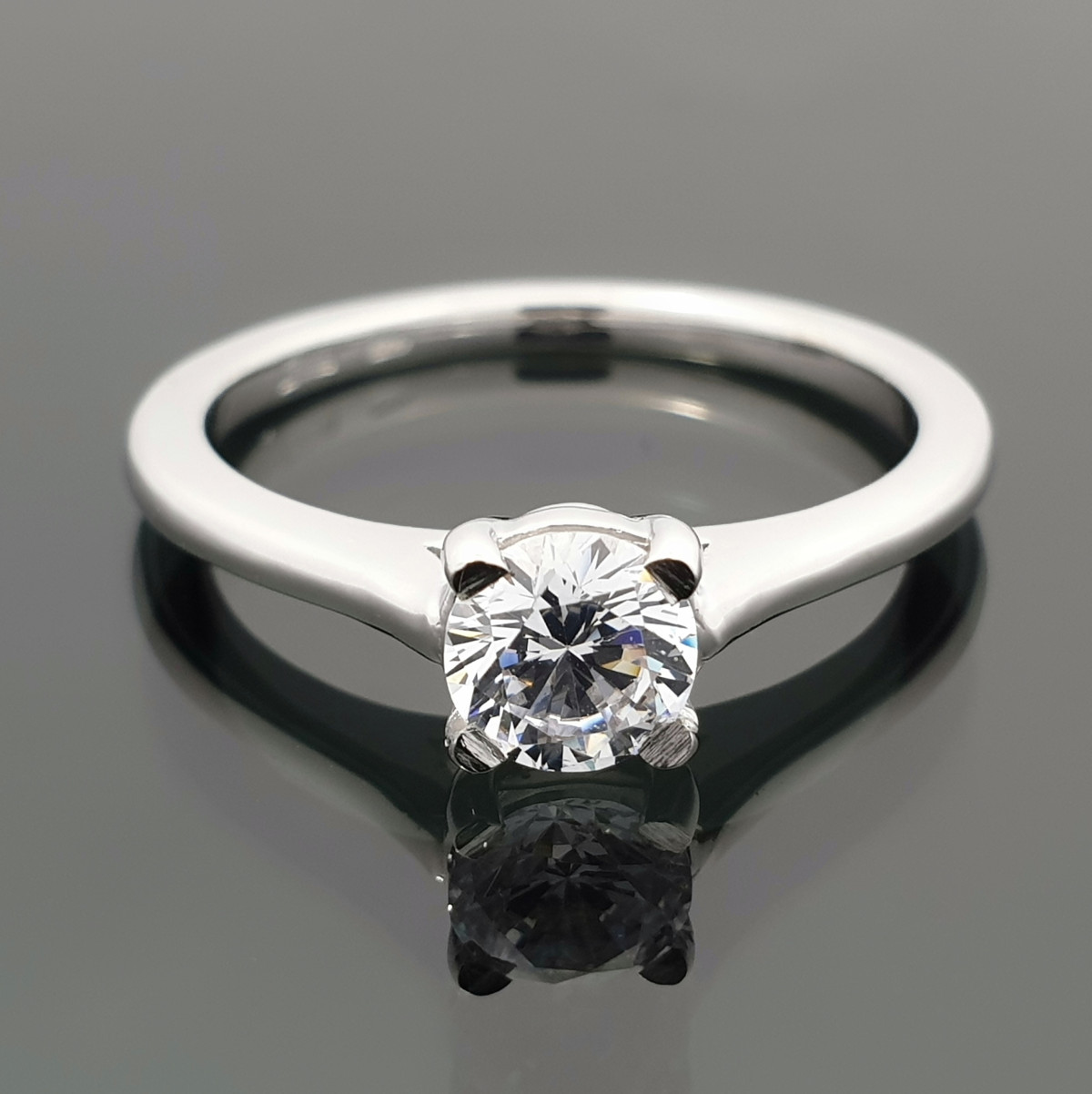 White gold engagement ring (1643) 1