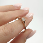 Engagement ring with diamond  5