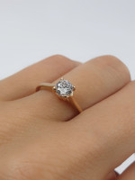 Classic engagement ring with eye (1739) 3