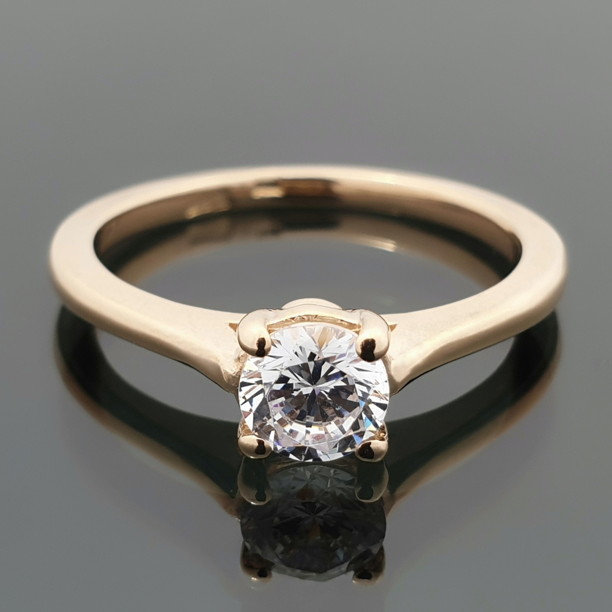 Classic engagement ring with eye (1739) 1