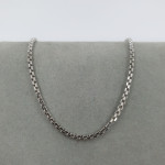 White gold chain (1371) 2