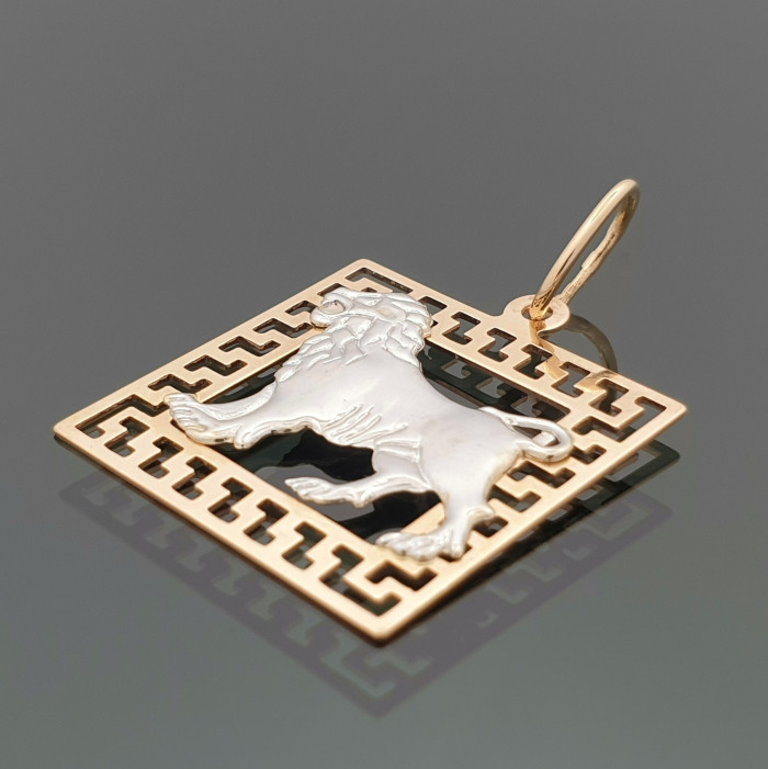 Gold pendant - Leo (934)