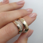 Modern Diamond Wedding Rings (162) 2