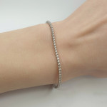 White gold Tennis bracelet (72) 2