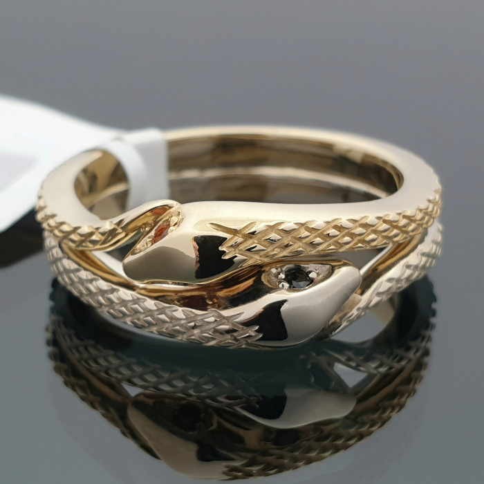Gold ring "Snakes" (2709)
