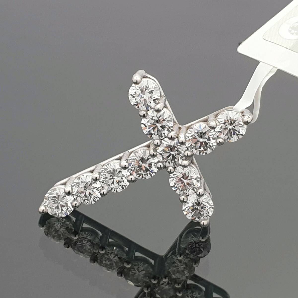 White gold cross with Lab Grown diamonds (3) 1