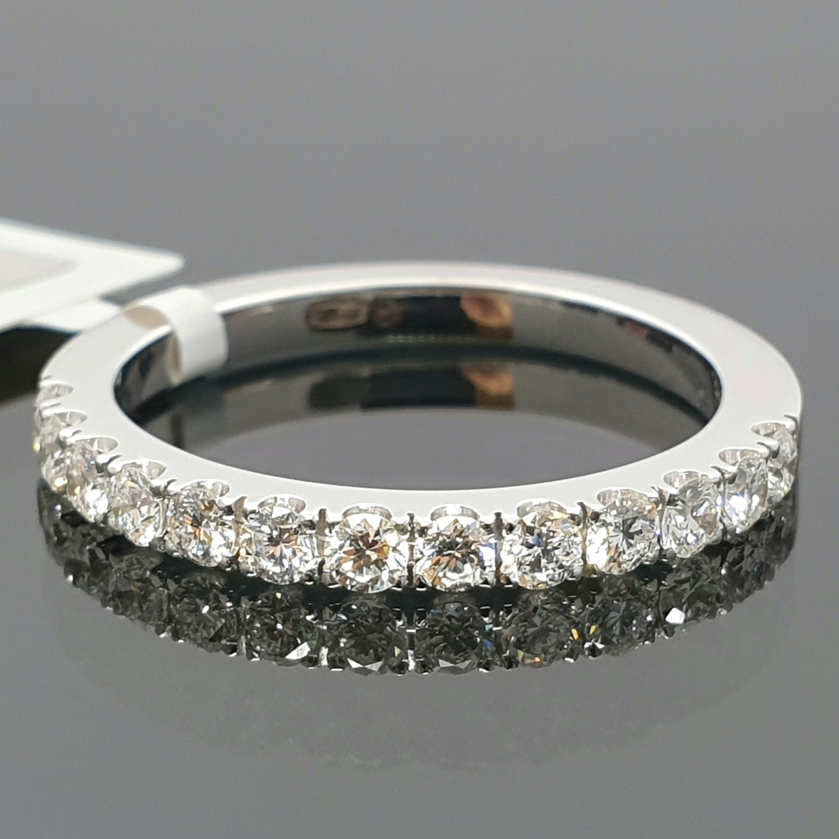 White gold Lab grown diamond band (35) 1