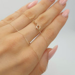 Thin gold chain (1534) 2