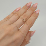 Thin gold chain (1546) 2