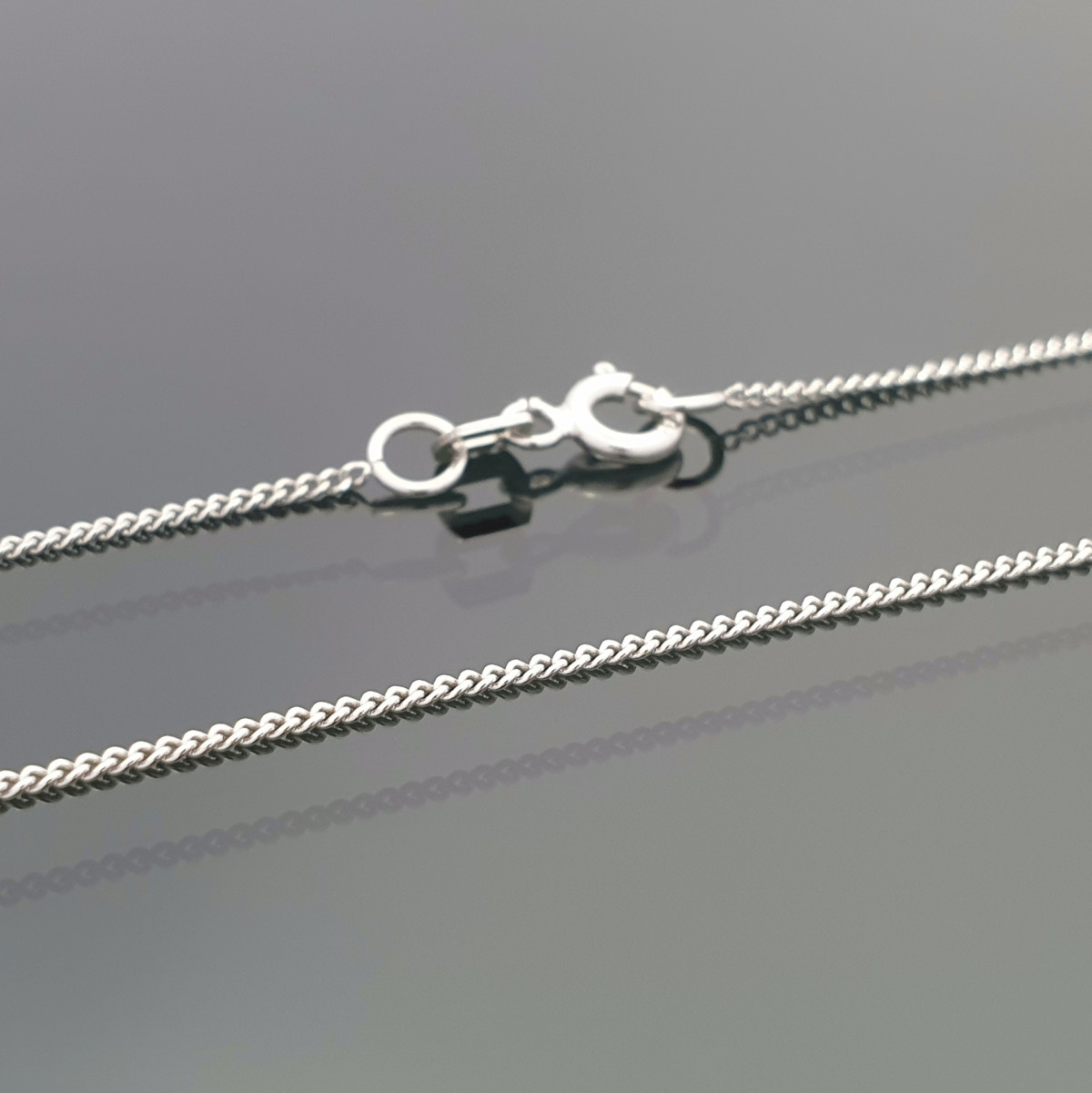 Thin white gold chain (1566) 1