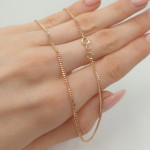 Pink gold chain (1575) 2