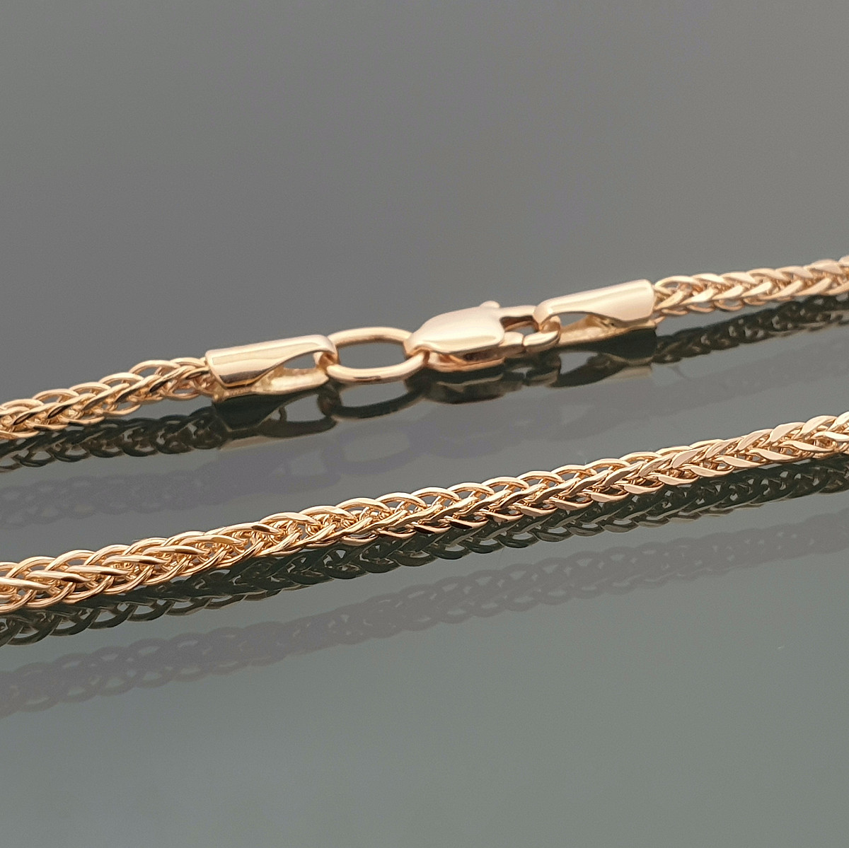 Red gold chain (1584) 1