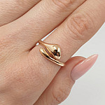 Minimalist gold ring (1916) 2