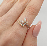Gold ring with eyelets (1923) 2