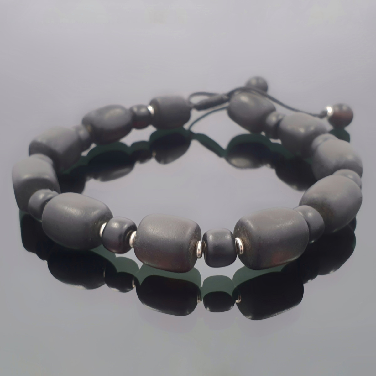 Dzintara rokassprādze (17), Dzintara aproces, Produkta foto svars: 10.37 g, Dārgakmeņi: dzintars - Rotājumlietas internetā