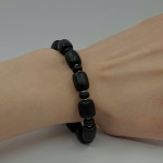 Dzintara rokassprādze (22), Dzintara aproces, Produkta foto svars: 10.01 g, Dārgakmeņi: dzintars - Pielāgotas rotājumlietas