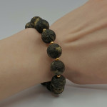 Dzintara aproce (35), Dzintara aproces, Produkta foto svars: 15.38 g, Dārgakmeņi: dzintars - Pielāgotas rotājumlietas