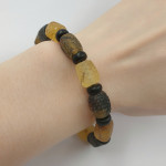 Dzintara aproce (40), Dzintara aproces, Produkta foto svars: 10.46 g, Dārgakmeņi: dzintars - Pielāgotas rotājumlietas