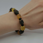 Dzintara aproce (42), Dzintara aproces, Produkta foto svars: 11.57 g, Dārgakmeņi: dzintars - Pielāgotas rotājumlietas