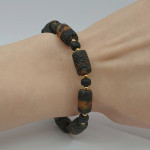 Dzintara aproce (45), Dzintara aproces, Produkta foto svars: 8.49 g, Dārgakmeņi: dzintars - Pielāgotas rotājumlietas