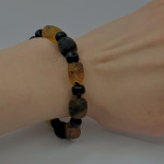 Dzintara aproce (47), Dzintara aproces, Produkta foto svars: 9.31 g, Dārgakmeņi: dzintars - Pielāgotas rotājumlietas