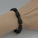 Dzintara aproce (52), Dzintara aproces, Produkta foto svars: 9.51 g, Dārgakmeņi: dzintars - Pielāgotas rotājumlietas