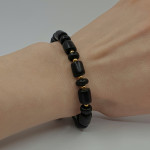 Dzintara rokassprādze (6), Dzintara aproces, Produkta foto svars: 7.03 g, Dārgakmeņi: dzintars - Pielāgotas rotājumlietas