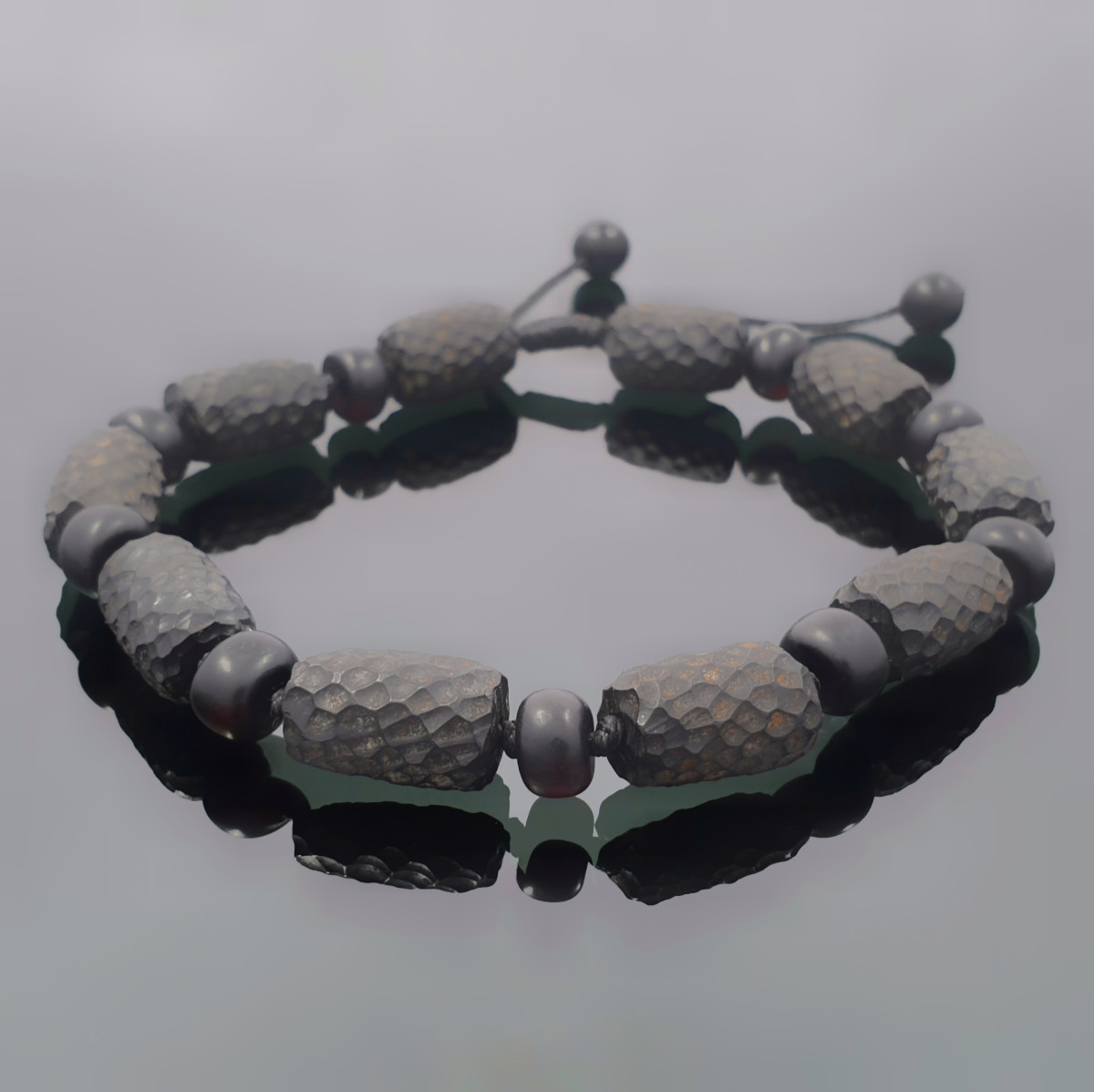 Dzintara rokassprādze (7), Dzintara aproces, Produkta foto svars: 7.45 g, Dārgakmeņi: dzintars - Rotājumlietas internetā