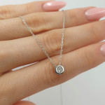 White gold chain with eyelet (1618) 2