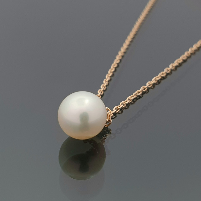 Gold chain with pearl (1623)
