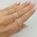 Thin gold chain (1637) 2