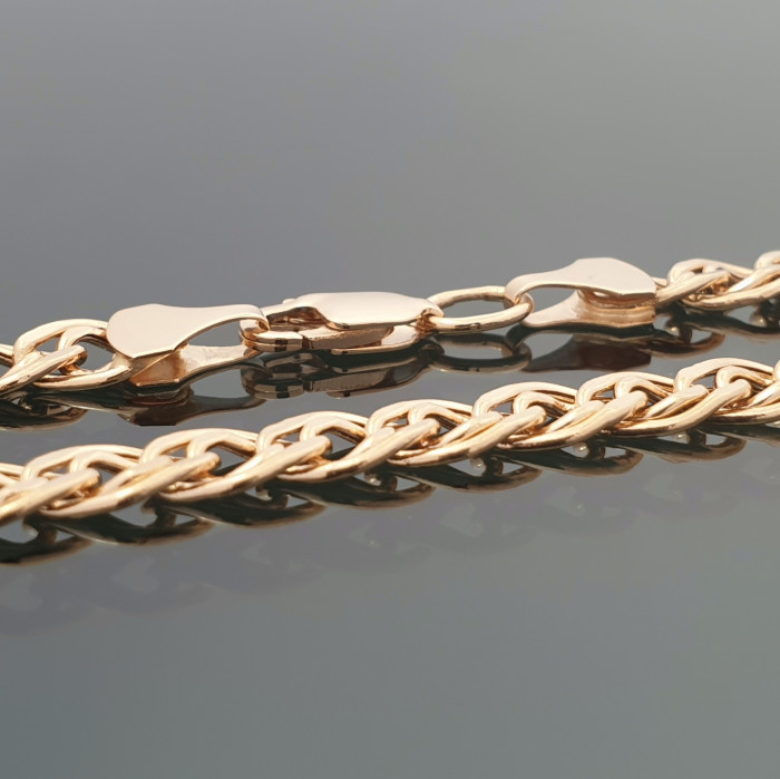 "Mona Lisa" braided gold chain (1643)