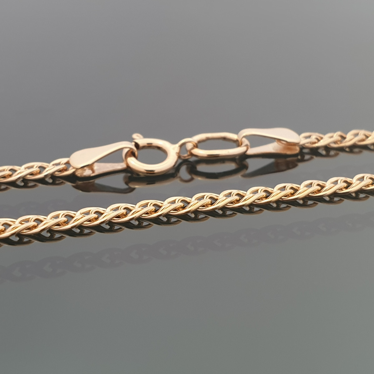 "Mona Lisa" braided gold chain (1655) 1