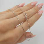 White gold chain (1665) 2