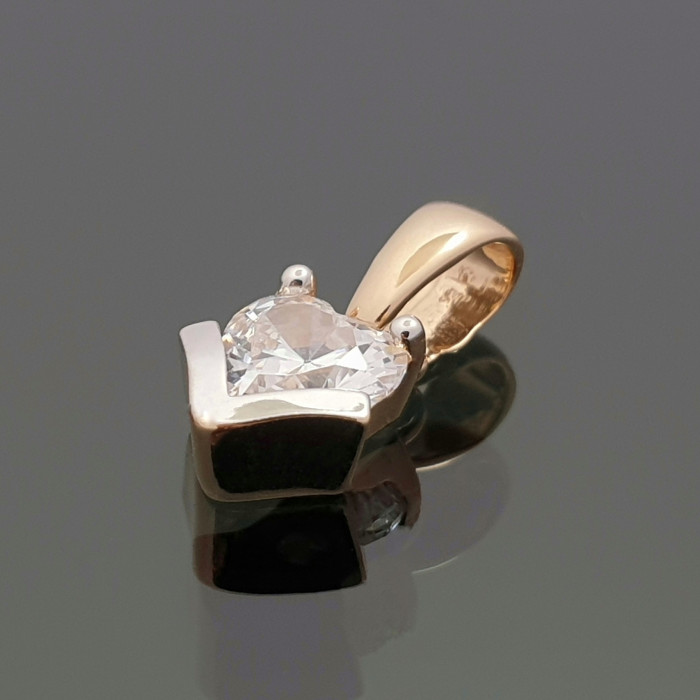 Gold pendant with eye (1018)