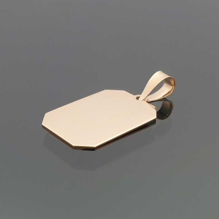 Pendant "Gold Plate" (1046)