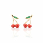 Zelta auskari (1929), Bez cilpām, Zelta standarts: 585, Produkta foto svars: 1.13 g - Pielāgotas rotājumlietas