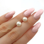 Zelta auskari (1933), Ar pērlēm, Zelta standarts: 585, Produkta foto svars: 1.33 g, Dārgakmeņi: Perlas - Personalizētas rotājumlietas