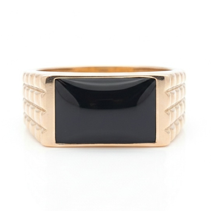 Rozā zelta gredzens (2157)