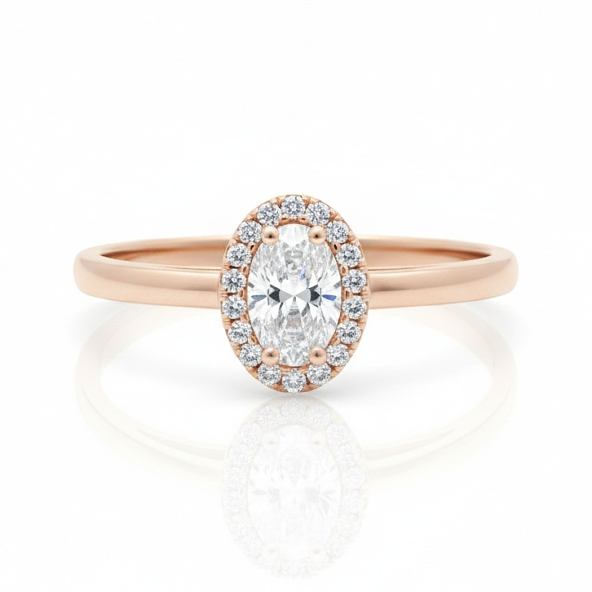 Elegants sarkanā zelta gredzens ar cilpiņām (2158), Ar acīm, Zelta standarts: 585, Produkta foto svars: 1.78 g, Dārgakmeņi: Cirkonis - Rotājumlietas internetā