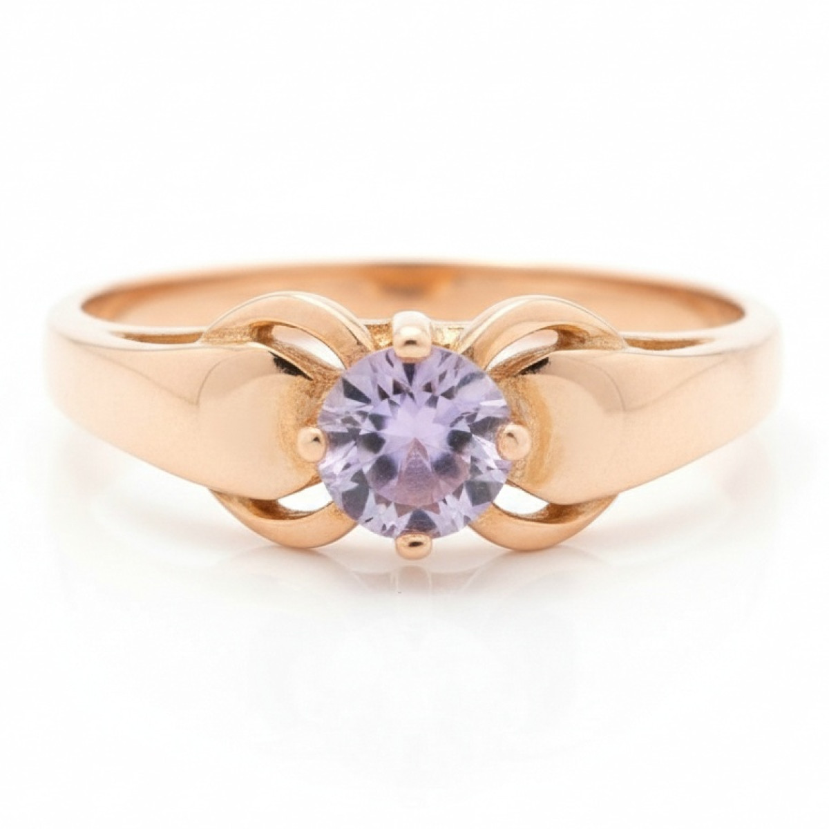 Gold ring with synthetic spinel (599), Women's Rings, Gold type: 585, Item in the photo weight: 2.40 g, Gemstone: , Gemstone ct.: 0.21 ct, Gemstone ct.: 0.20-0.29 ct - Jewelry online