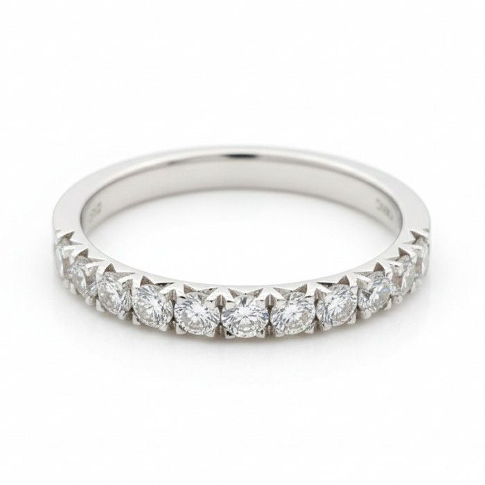 Baltā zelta zivtiņas dimantu gredzens (3008)